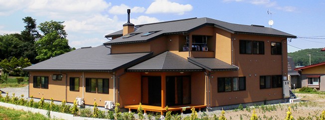 まるごとケアの家 共生型グループホーム 白山の里 外観